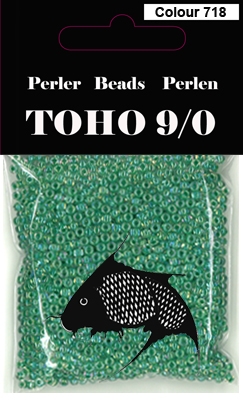 TOHO perler 9/0 40gr farve 718